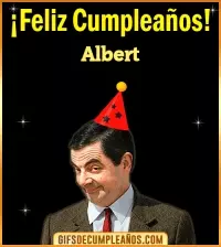 GIF Feliz Cumpleaños Meme Albert