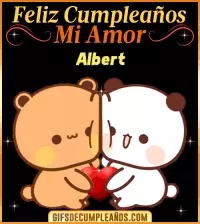 GIF Feliz Cumpleaños mi Amor Albert