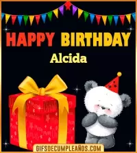 GIF Happy Birthday Alcida