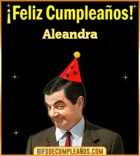 GIF Feliz Cumpleaños Meme Aleandra