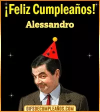 GIF Feliz Cumpleaños Meme Alessandro