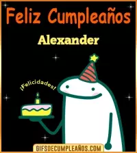 GIF Flork meme Cumpleaños Alexander