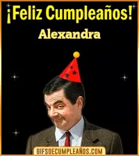GIF Feliz Cumpleaños Meme Alexandra