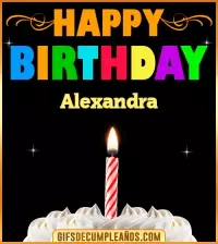 GIF GiF Happy Birthday Alexandra