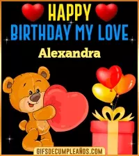 GIF Gif Happy Birthday My Love Alexandra