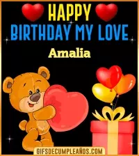 GIF Gif Happy Birthday My Love Amalia