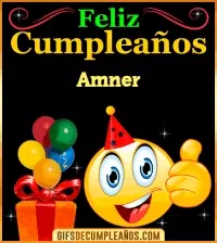 Gif de Feliz Cumpleaños Amner