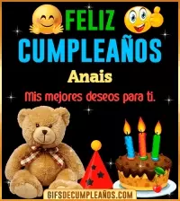 Gif de cumpleaños Anais