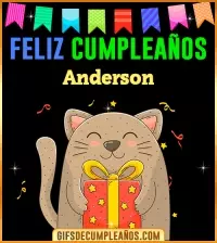 GIF Feliz Cumpleaños Anderson