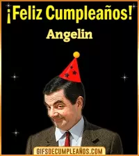 GIF Feliz Cumpleaños Meme Angelin
