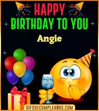 GIF GiF Happy Birthday To You Angie