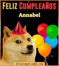 GIF Memes de Cumpleaños Annabel