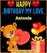 GIF Gif Happy Birthday My Love Antonia