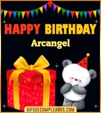 GIF Happy Birthday Arcangel