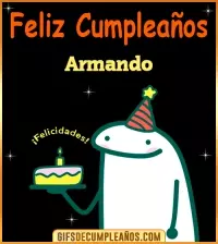 GIF Flork meme Cumpleaños Armando
