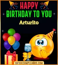 GIF GiF Happy Birthday To You Arturito