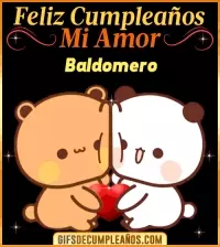 GIF Feliz Cumpleaños mi Amor Baldomero