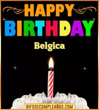 GIF GiF Happy Birthday Belgica
