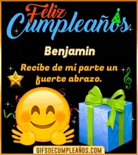 GIF Feliz Cumpleaños gif Benjamin