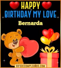 GIF Gif Happy Birthday My Love Bernarda