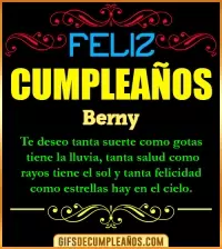 GIF Frases de Cumpleaños Berny