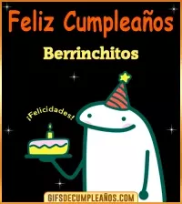 GIF Flork meme Cumpleaños Berrinchitos