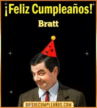 GIF Feliz Cumpleaños Meme Bratt