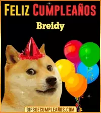 GIF Memes de Cumpleaños Breidy