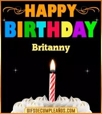 GIF GiF Happy Birthday Britanny