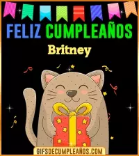 GIF Feliz Cumpleaños Britney