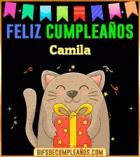 GIF Feliz Cumpleaños Camila