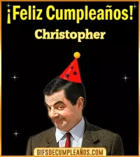 GIF Feliz Cumpleaños Meme Christopher
