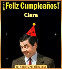 GIF Feliz Cumpleaños Meme Clara