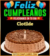 GIF Felicidades en tu día Clotilde