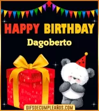 GIF Happy Birthday Dagoberto