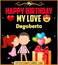 GIF Happy Birthday Love Kiss gif Dagoberto