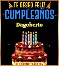 GIF Te deseo Feliz Cumpleaños Dagoberto