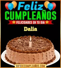 GIF Felicidades en tu día Dalia