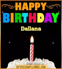 GIF GiF Happy Birthday Dallana