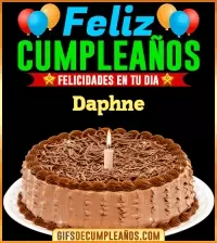 GIF Felicidades en tu día Daphne