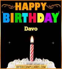 GiF Happy Birthday Davo