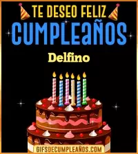 Te deseo Feliz Cumpleaños Delfino