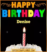 GiF Happy Birthday Denise
