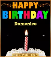 GIF GiF Happy Birthday Domenico