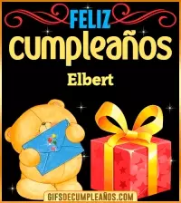 GIF Tarjetas animadas de cumpleaños Elbert