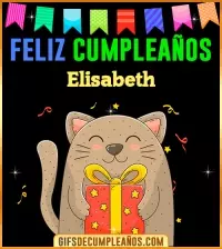 GIF Feliz Cumpleaños Elisabeth