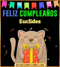 GIF Feliz Cumpleaños Euclides