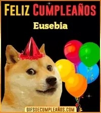 GIF Memes de Cumpleaños Eusebia