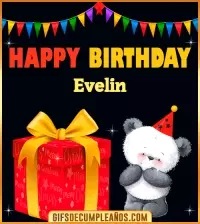 GIF Happy Birthday Evelin