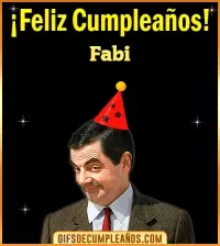GIF Feliz Cumpleaños Meme Fabi
